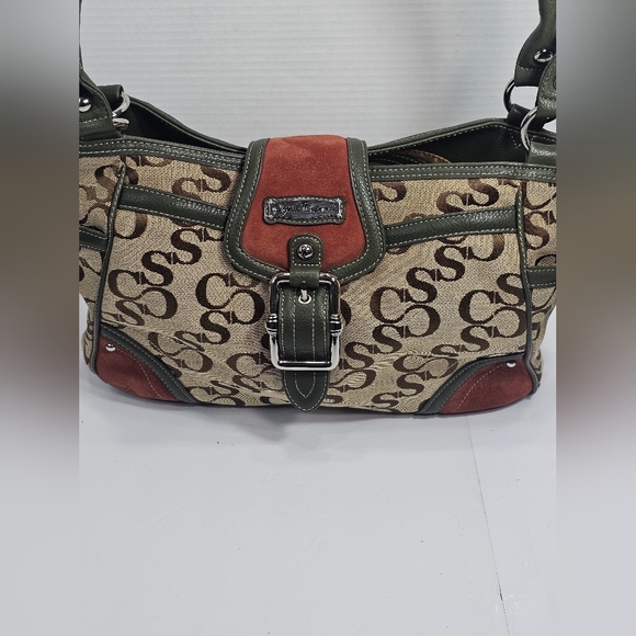 SOPHIA CAPERELLI Signature Canvas Shoulder Bag - Picture 2 of 8